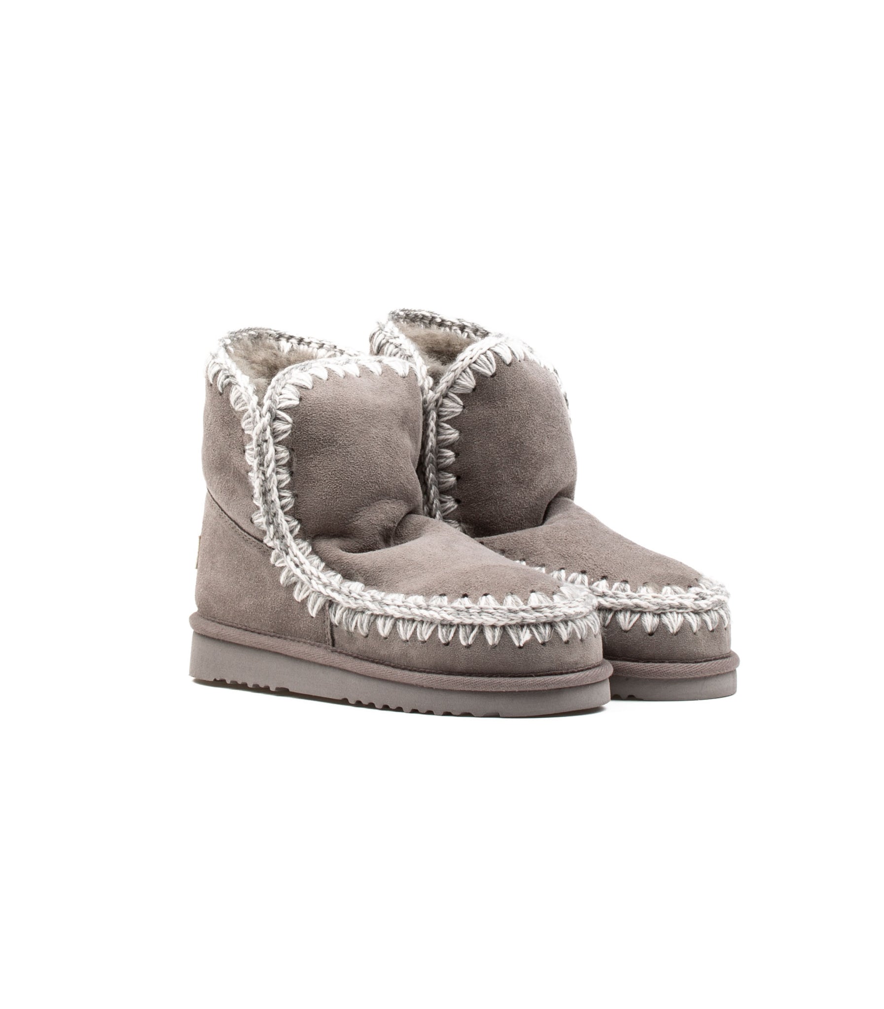 Mou Scarponcino Ekimo 18 Suede Grigio Donna