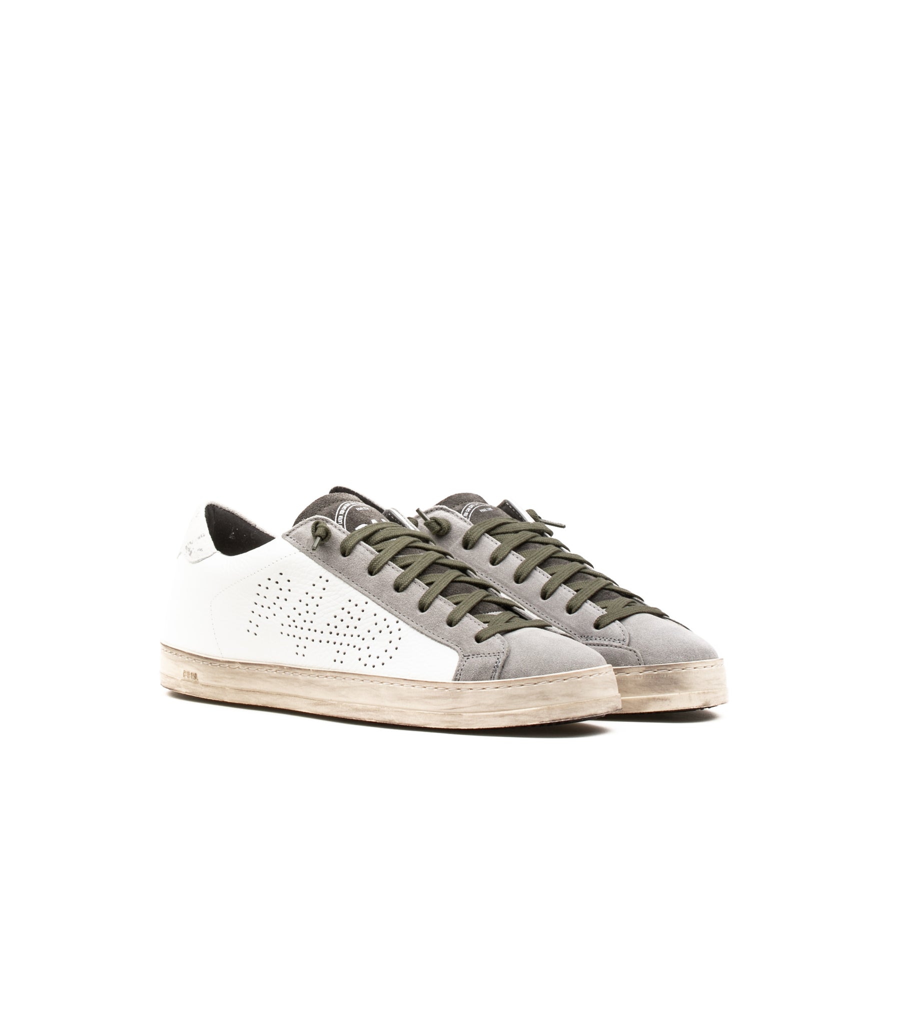 P448 John Reflex Bianco Grigio Uomo