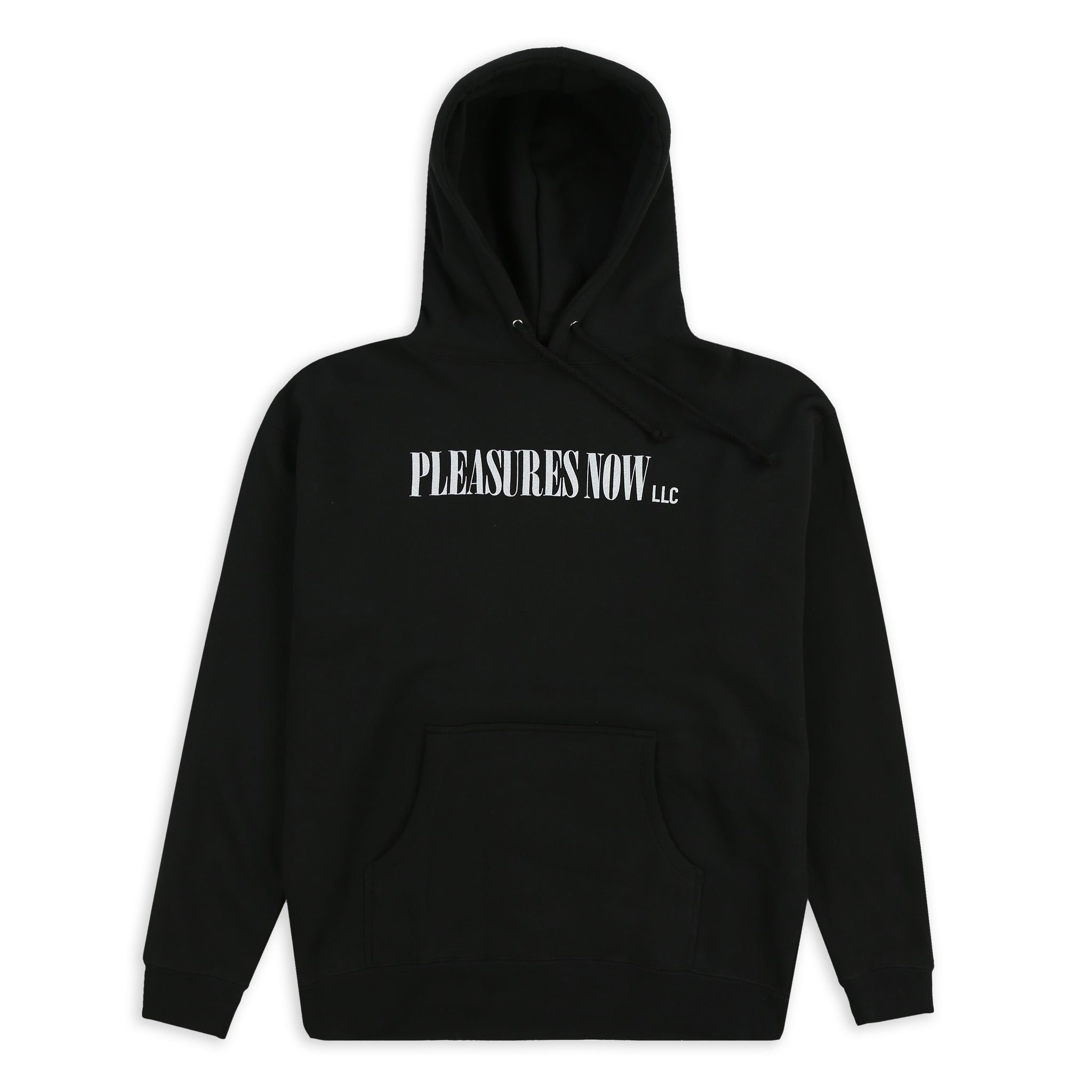 Pleasures Black Llc Hoodie
