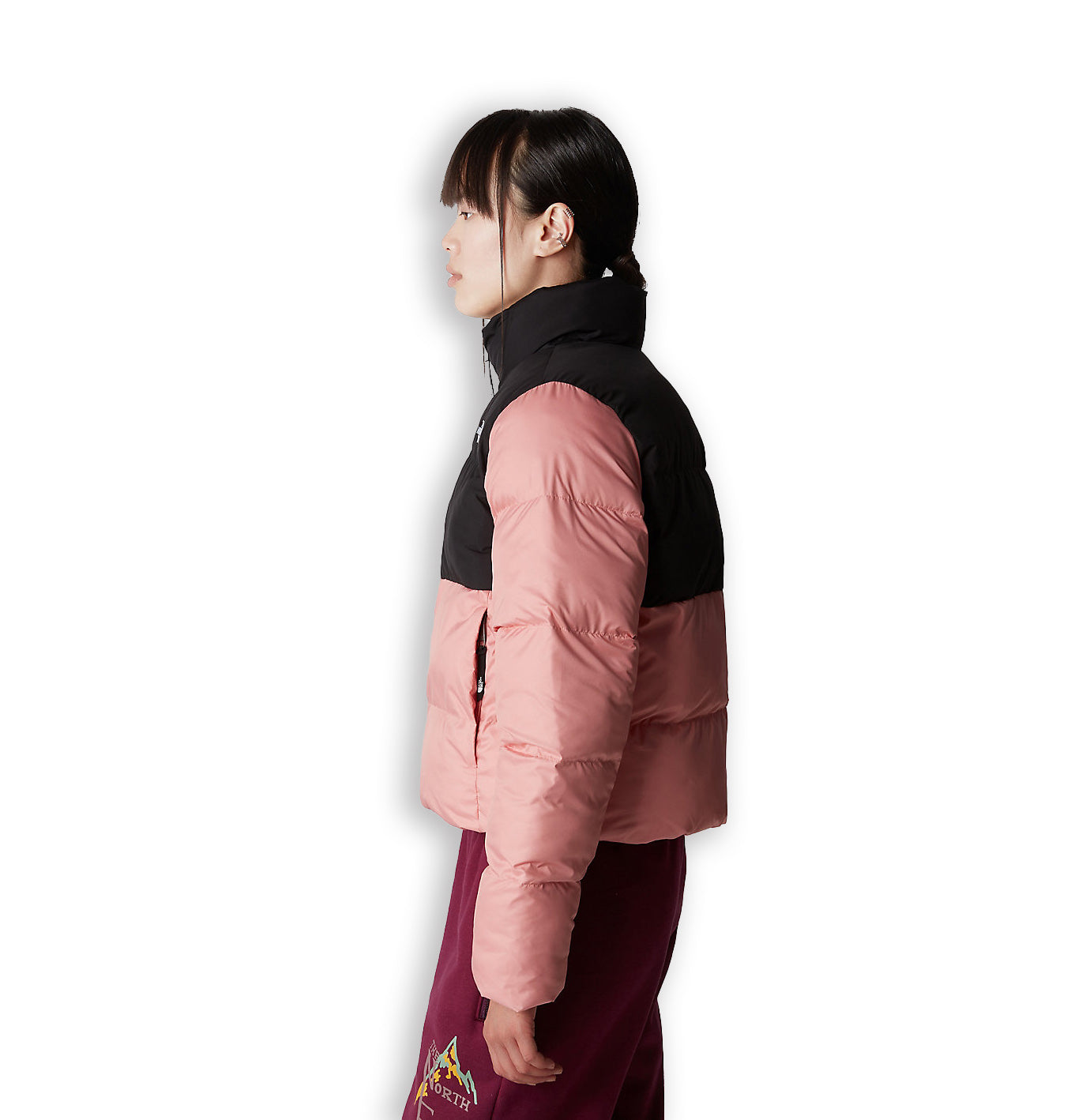 The North Face Women'S Saikuru Cropped Jacket Rosa Donna