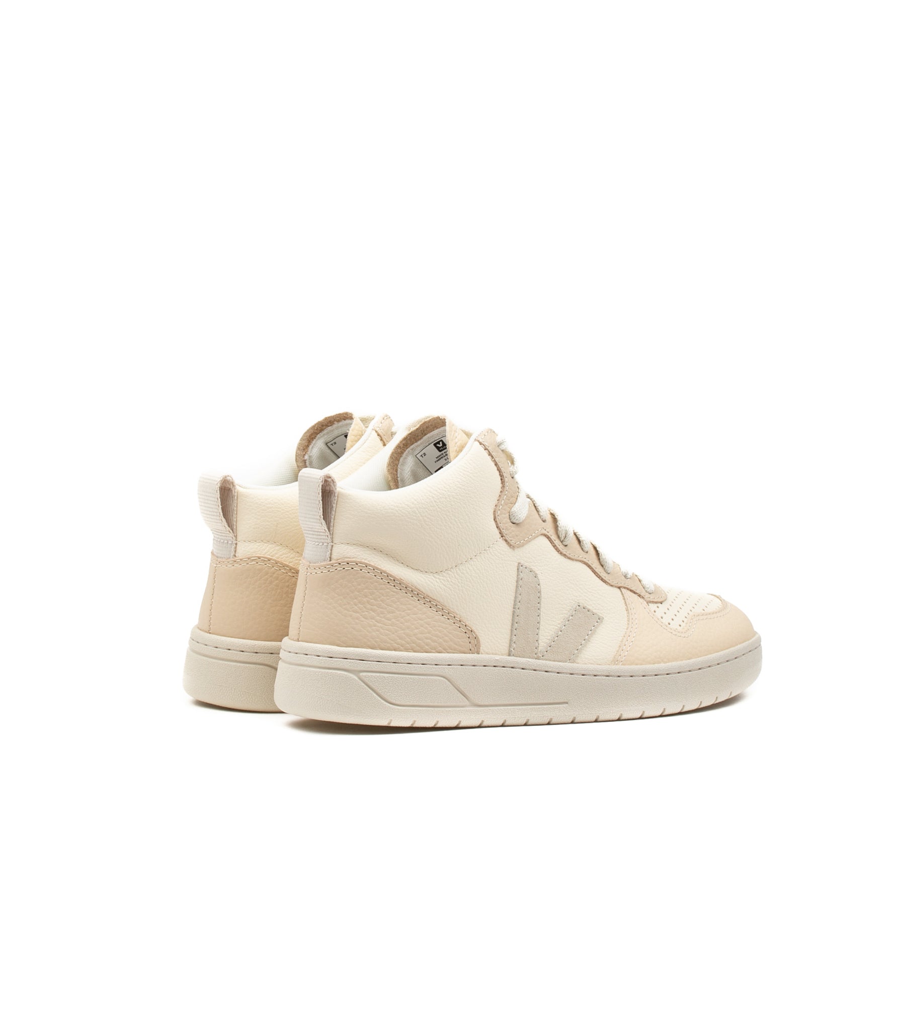 Veja V-15 Chromefree Leather Cashew Pierre Multicolor Donna