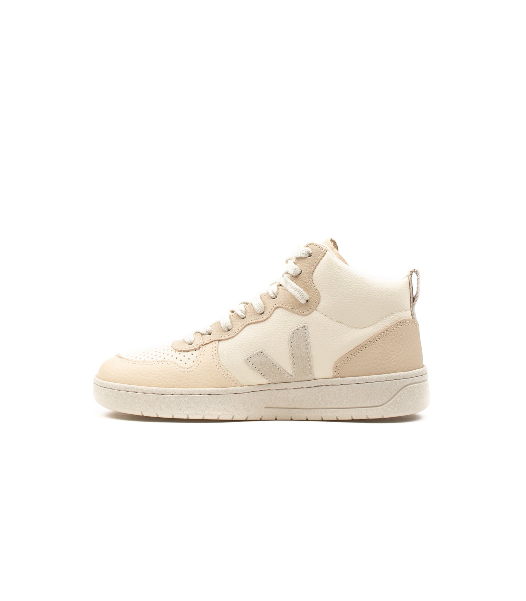 Veja V-15 Chromefree Leather Cashew Pierre Multicolor Donna