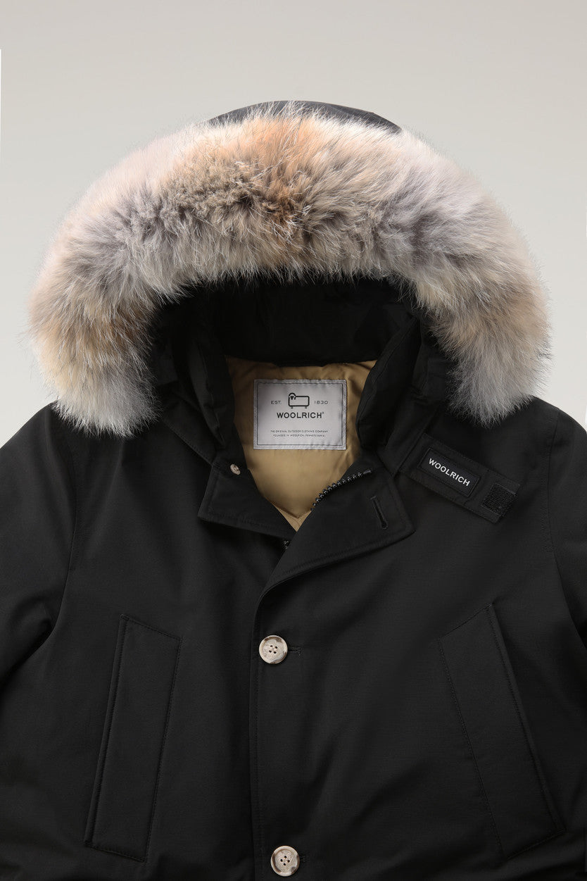 Woolrich Arctic Detachable Fur Anorak Nero Uomo