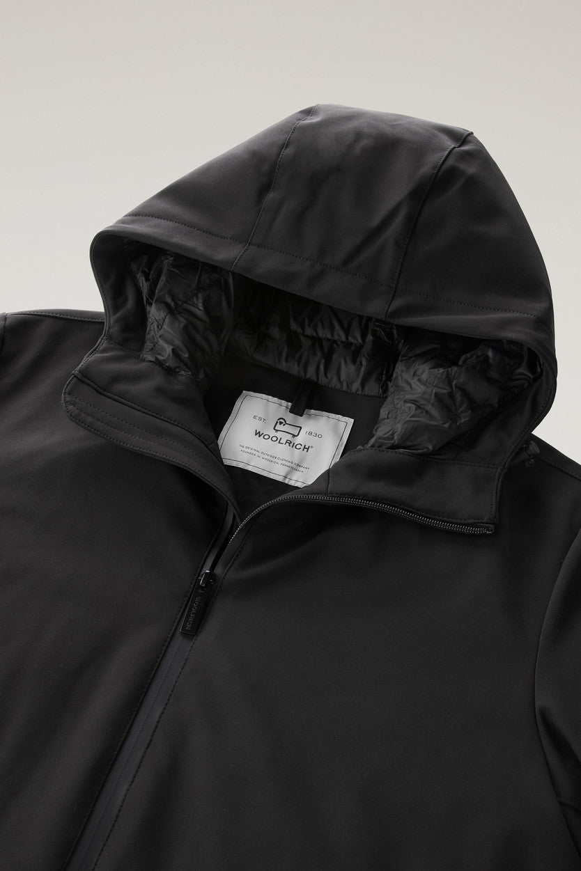 Woolrich Pacific Soft Shell Jacket Nero Uomo