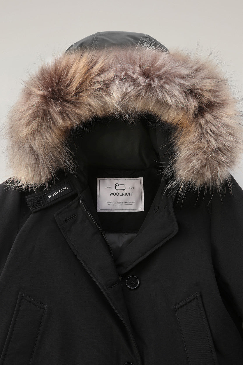 Woolrich Arctic Detachable Fur Parka Nero Donna