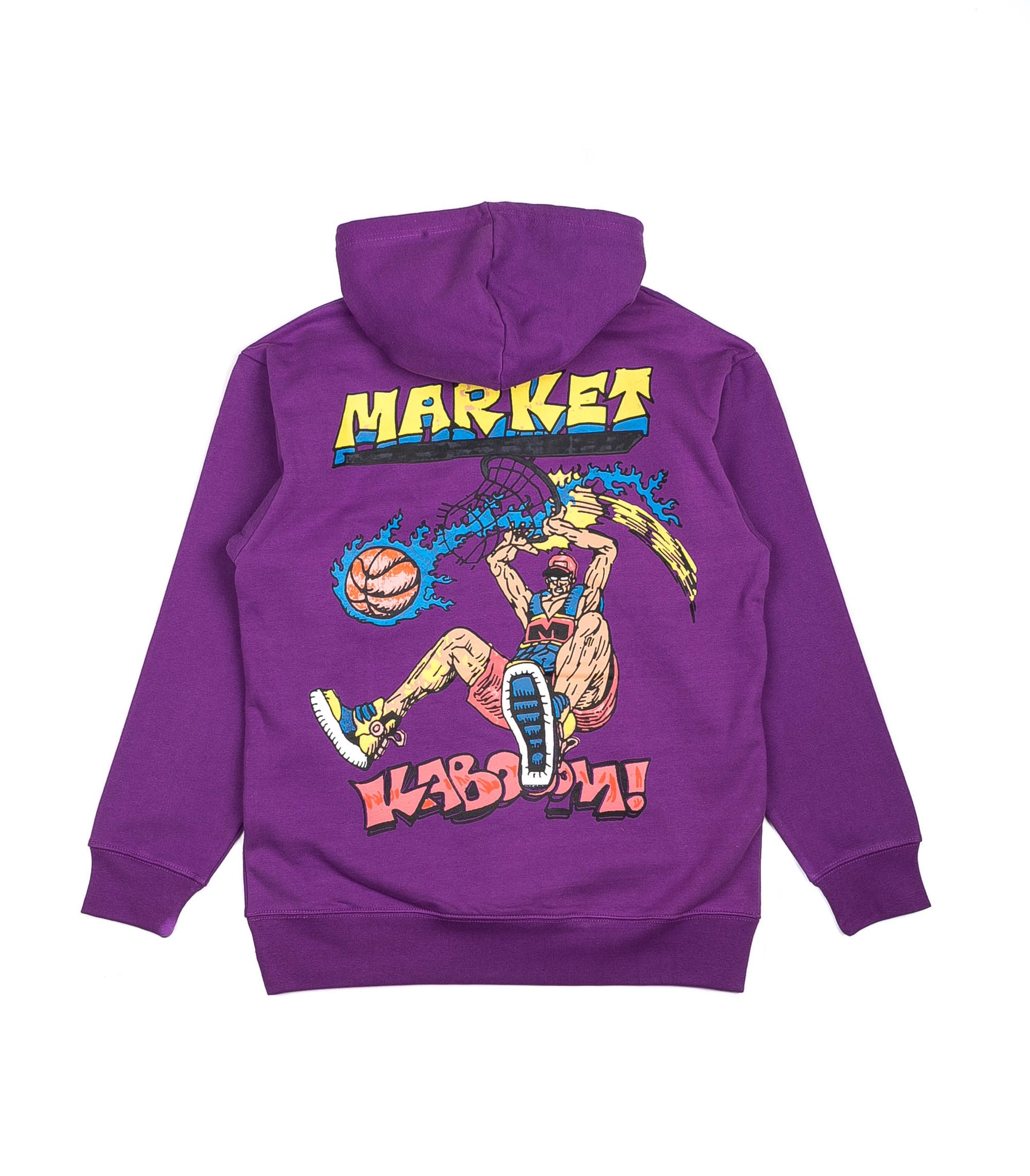Market Slam Dunk Sketch Hoodie Viola Uomo