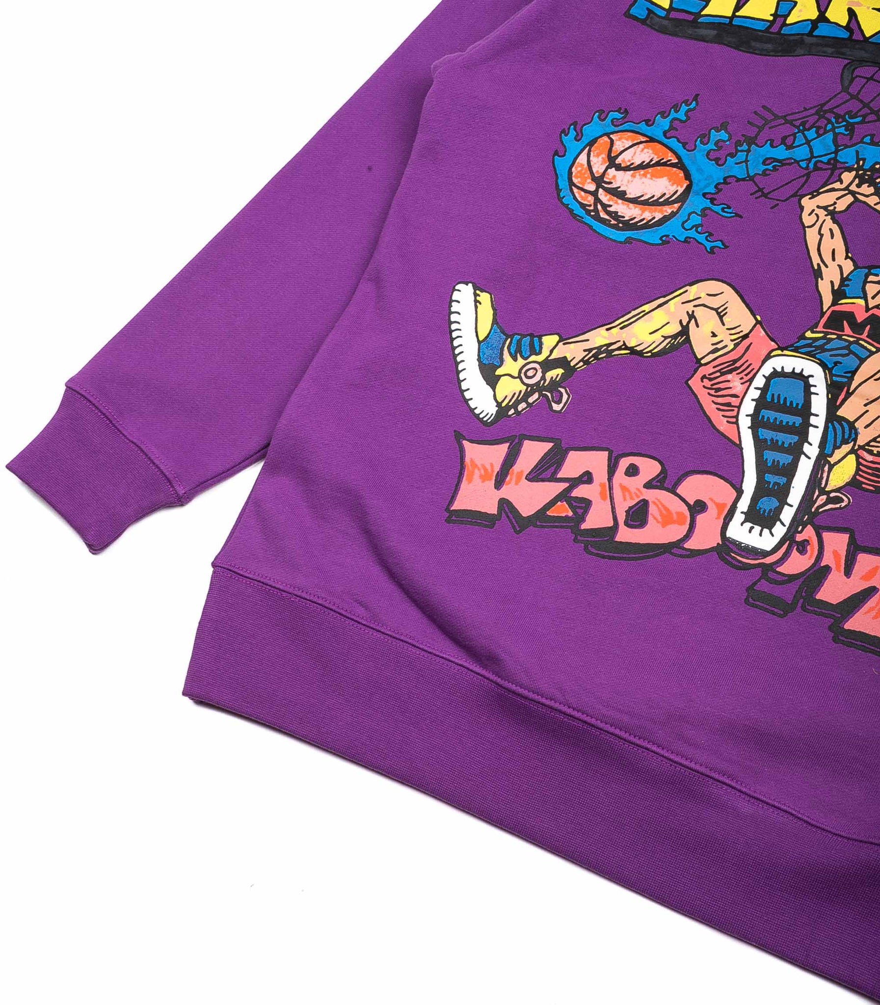 Market Slam Dunk Sketch Hoodie Viola Uomo