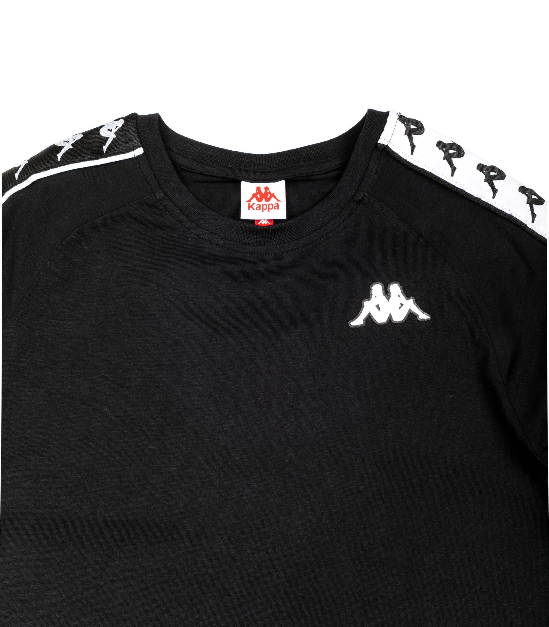 T-Shirt Kappa Banda Counly Slim Nero Unisex