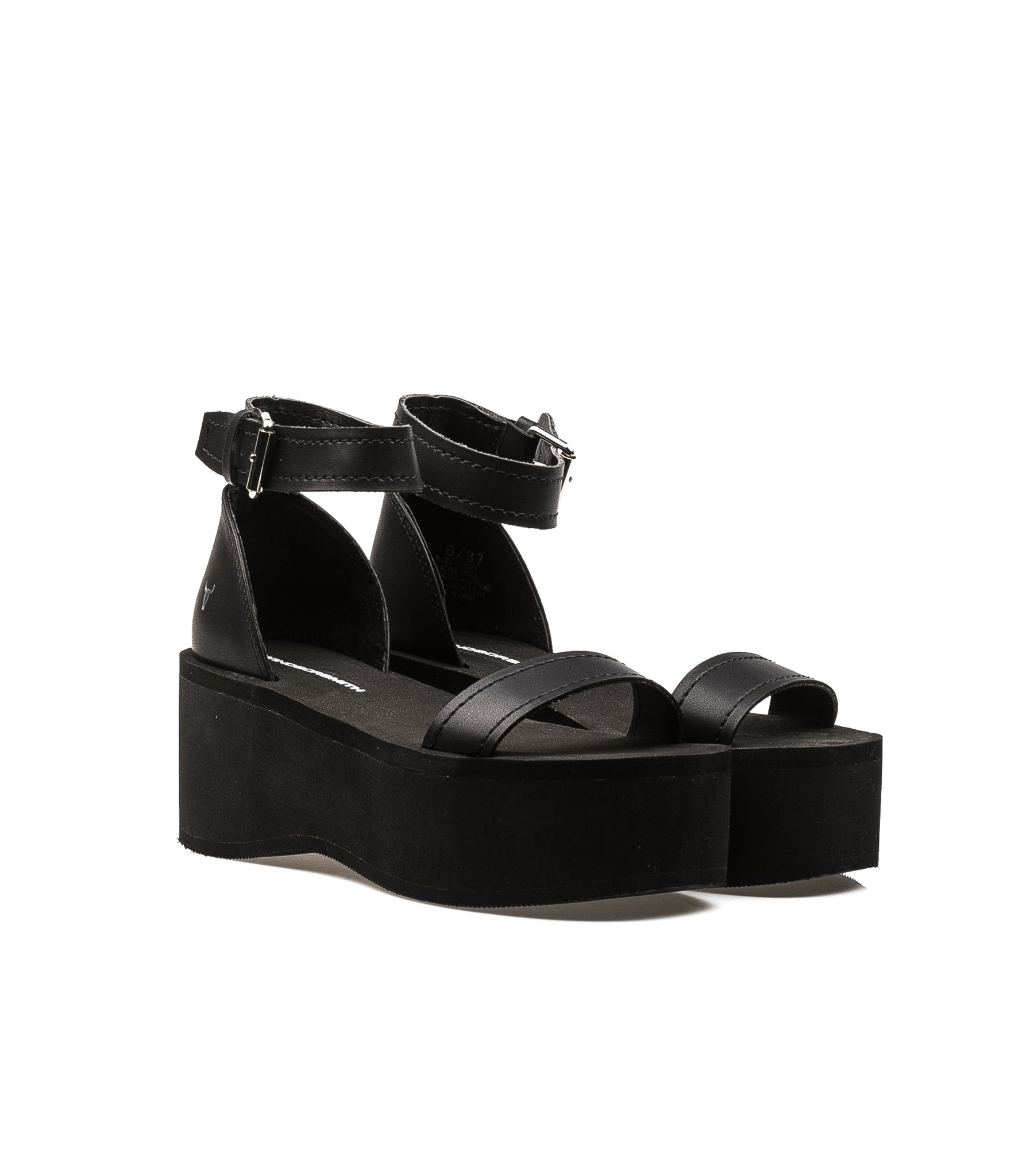 Windsorsmith Sandali Smooth Action Nero Donna Celeste Black Black