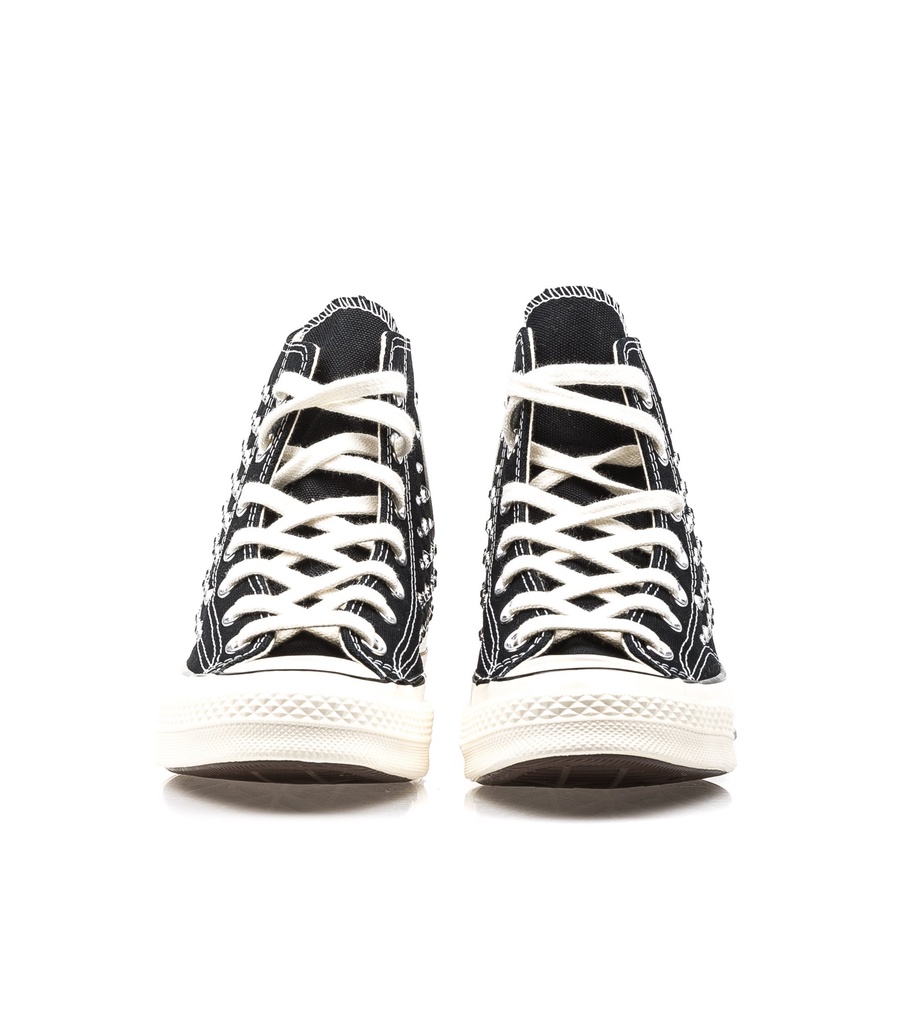 Converse Chuck 70 Canvas Ltd Crystal Swarosky Hi Black Full Crystals Nero Donna.