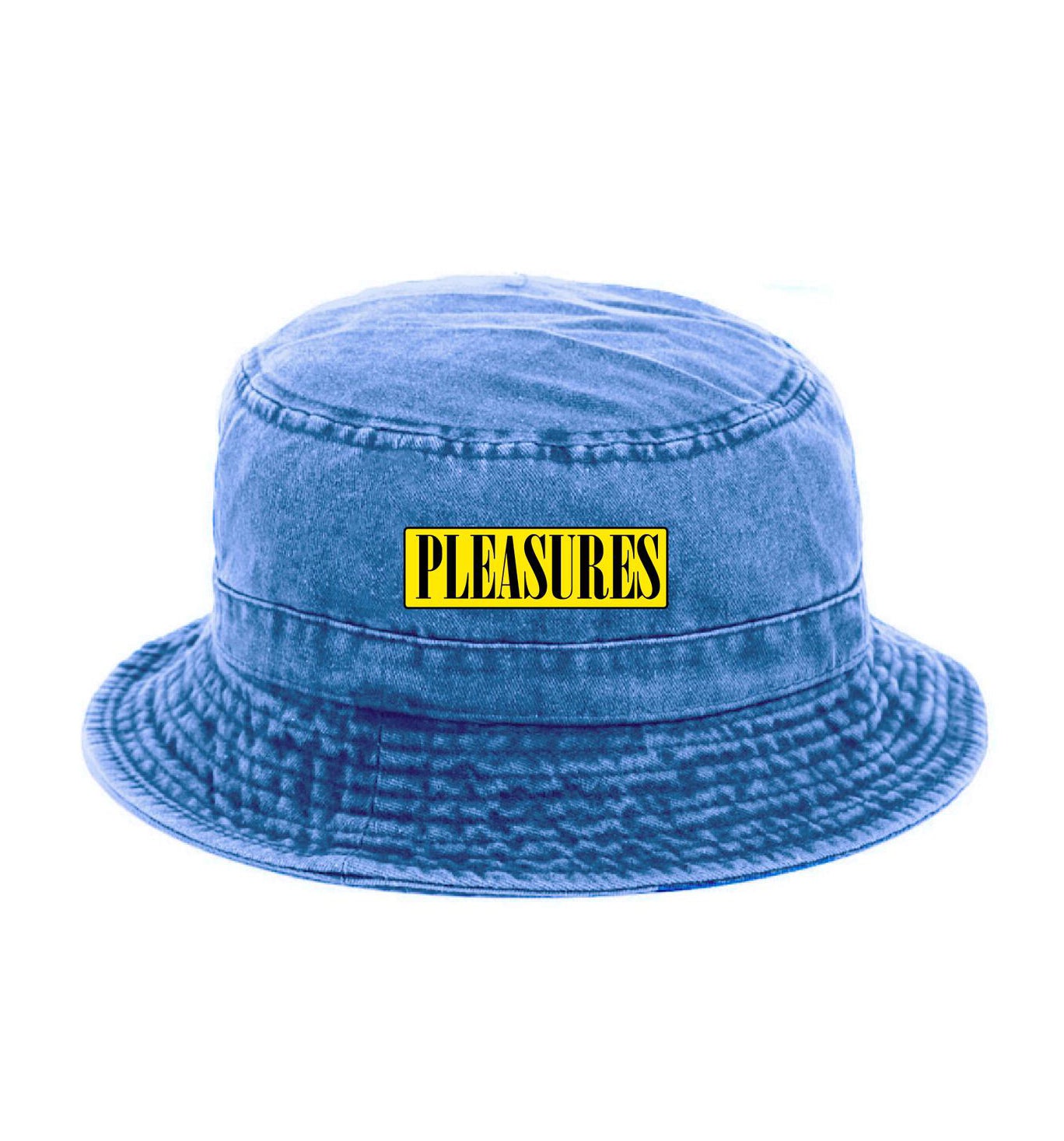 Pleasures Cappello Alla Pescatora Con Logo Blu