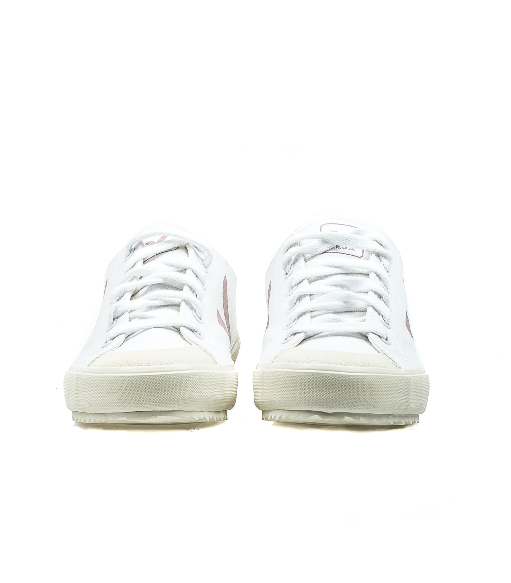 Veja Sneakers Nova White Babe Canvas Bianco Rosa Donna Na012521