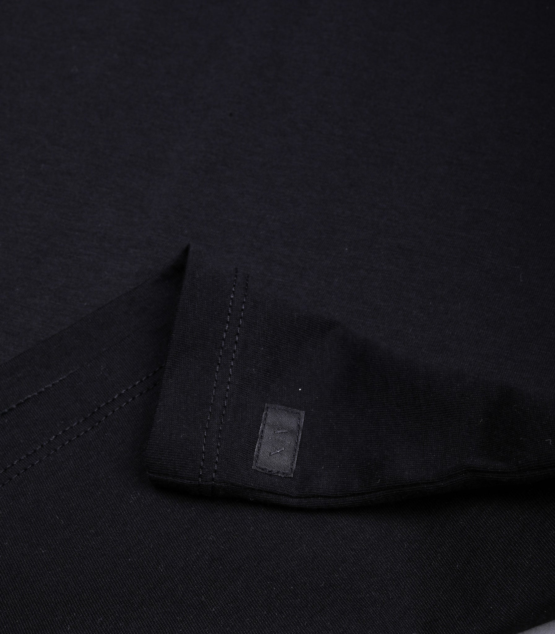 Armani X T-Shirt Extra Slim No Logo Nero Uomo