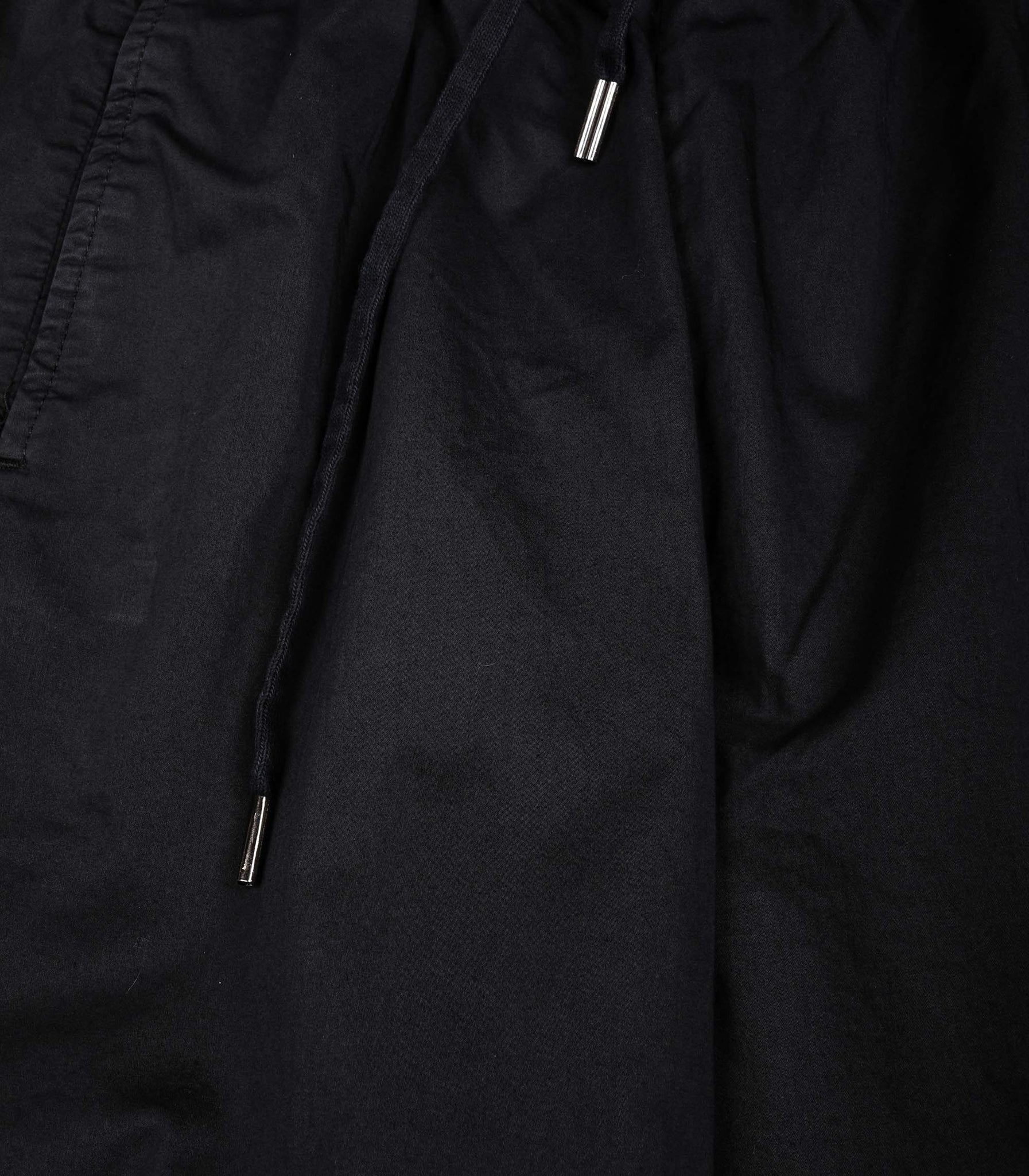 Derriere Pantalone Capri Cotone Nero Uomo