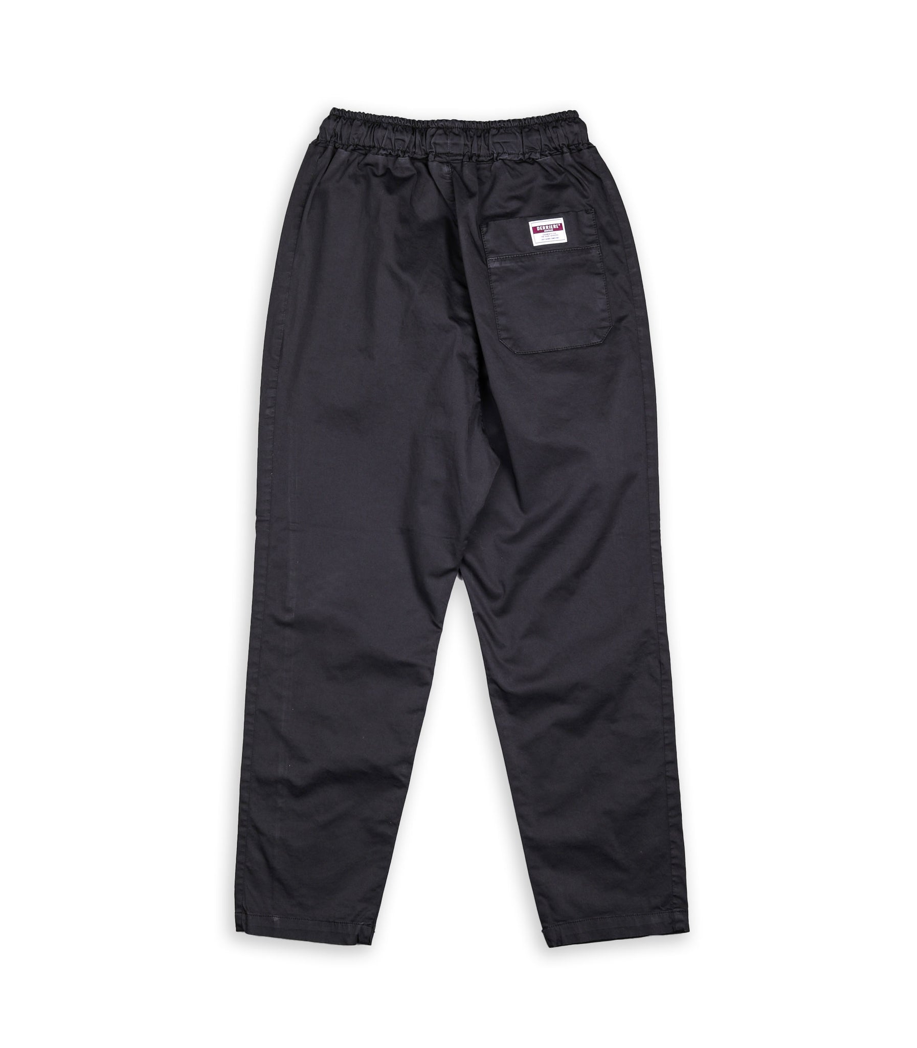 Derriere Pantalone Capri Cotone Nero Uomo