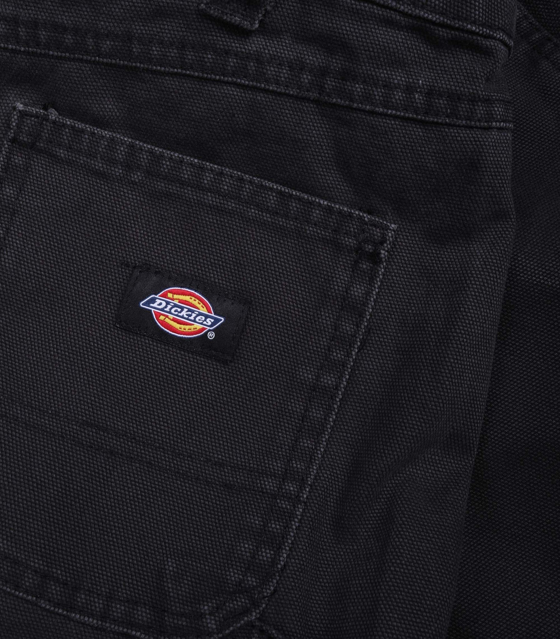 Dickies Duck Canvas Short W Stone Washed Black