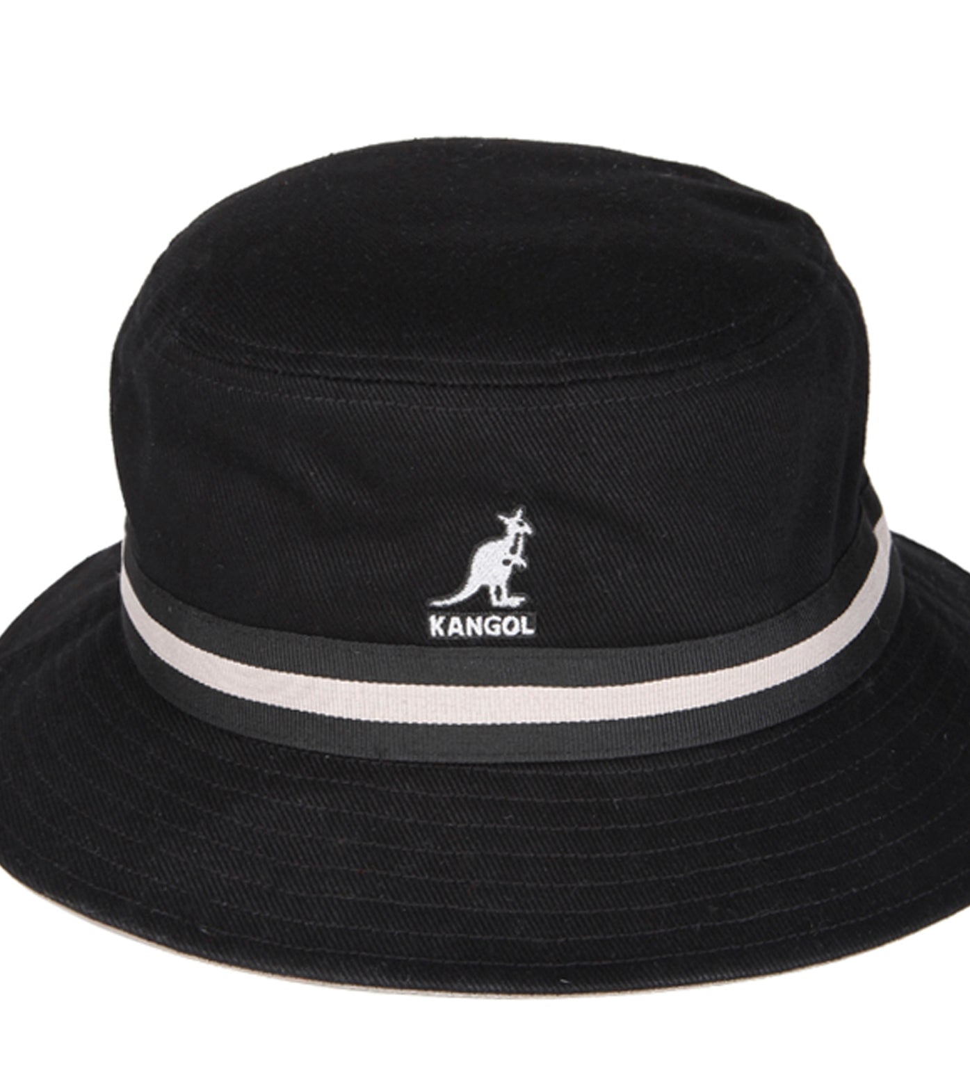 Kangol Stripe Lahinch Bucket Nero