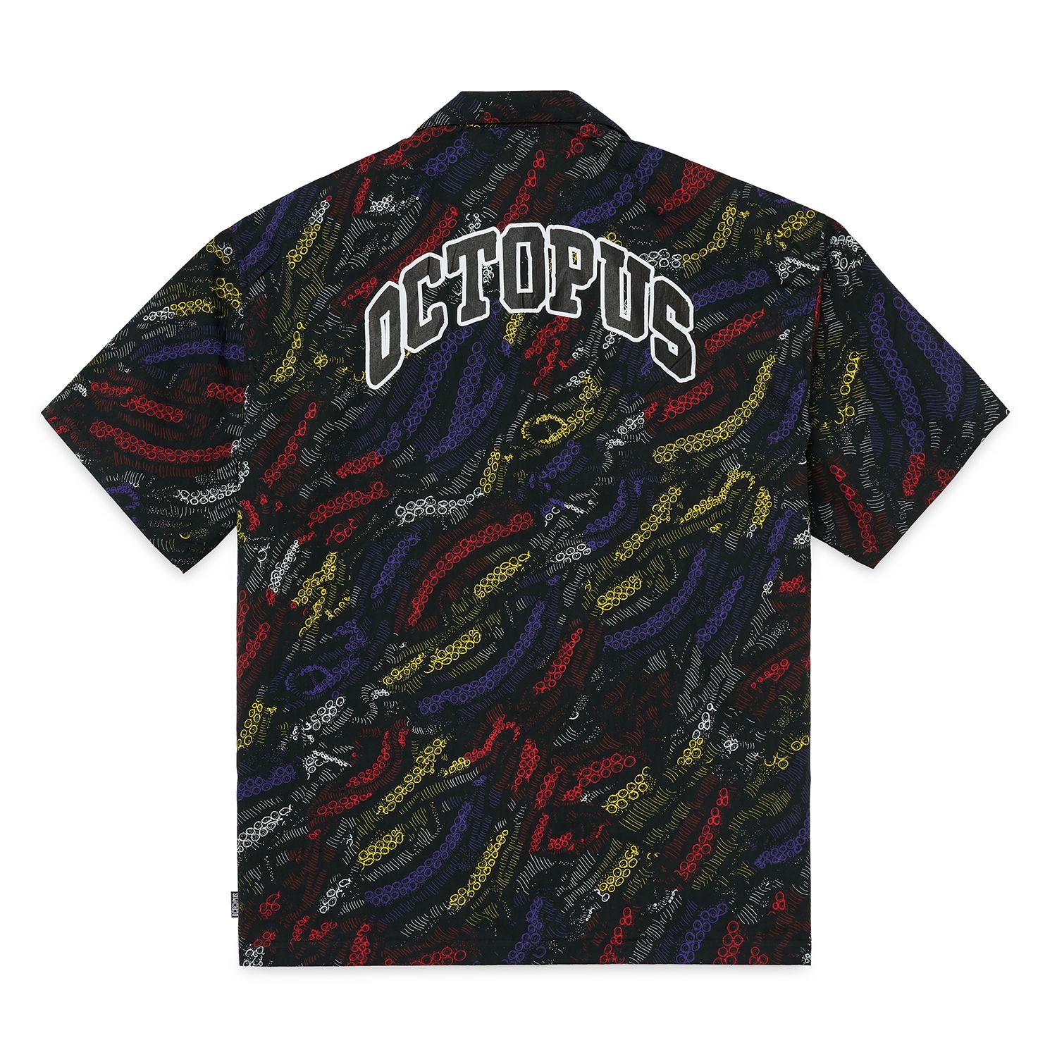 Camicia Octopus Deco Shirt Nero