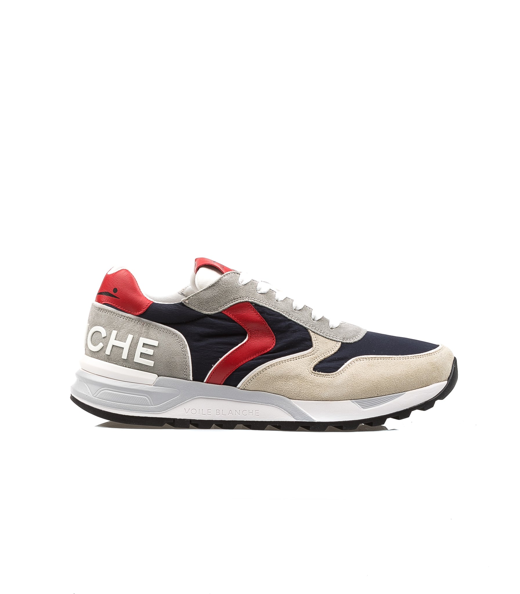 Voile Blanche Boost Suede Nylon Off White Blue Uomo