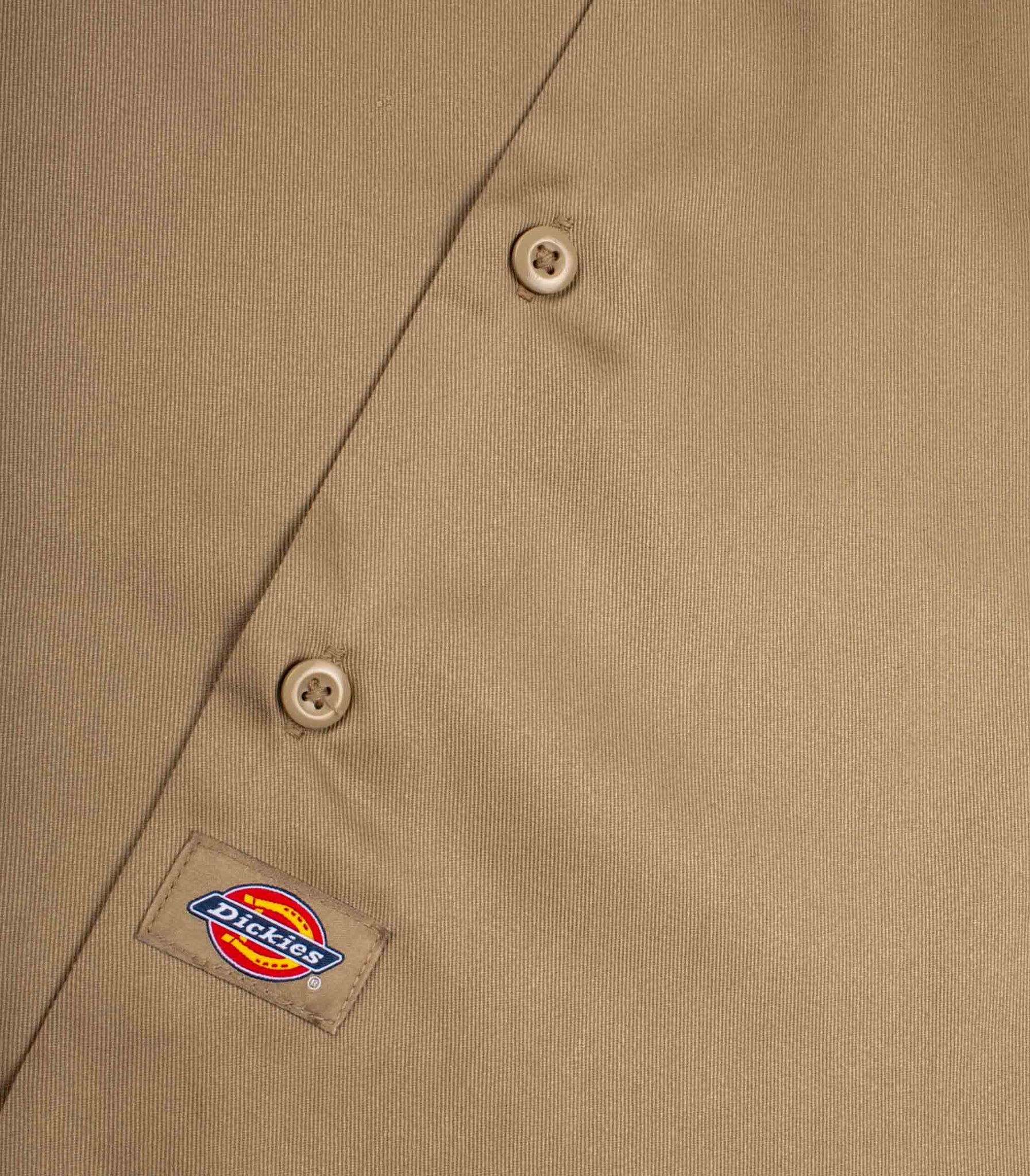 Dickies Work Shirt Beige Uomo