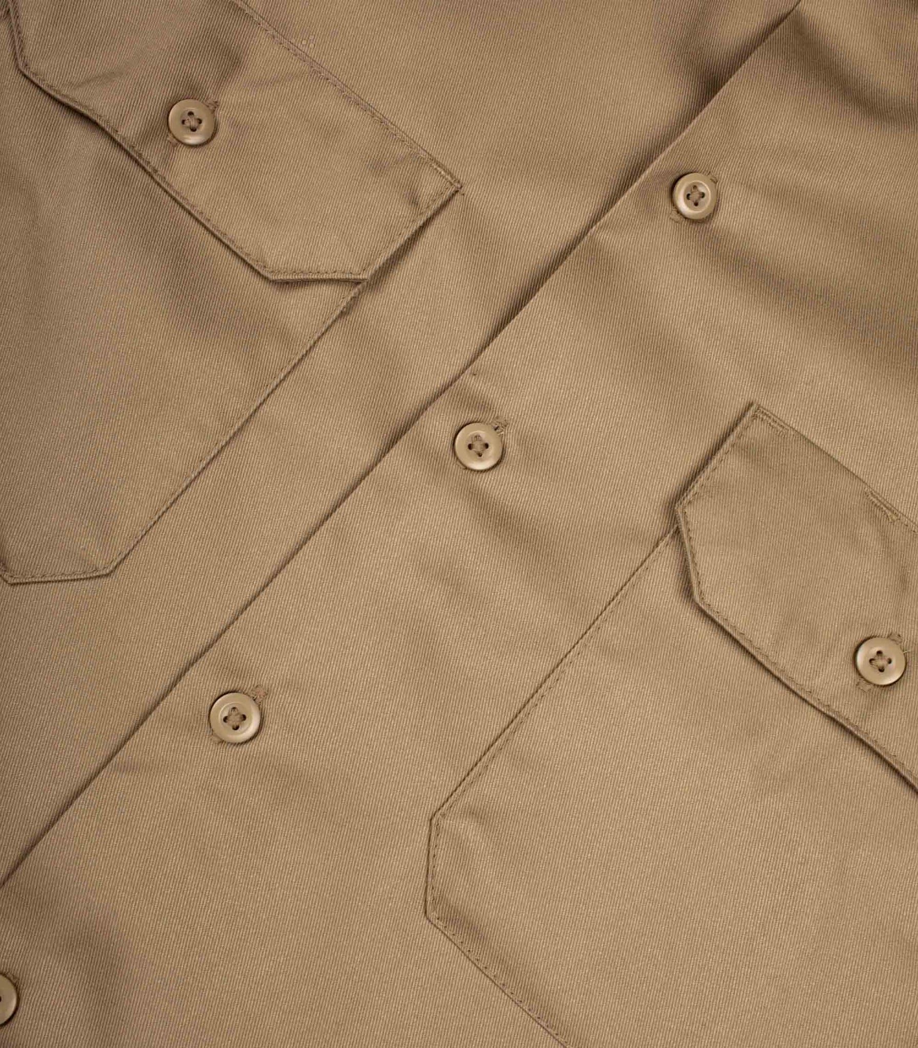 Dickies Work Shirt Beige Uomo