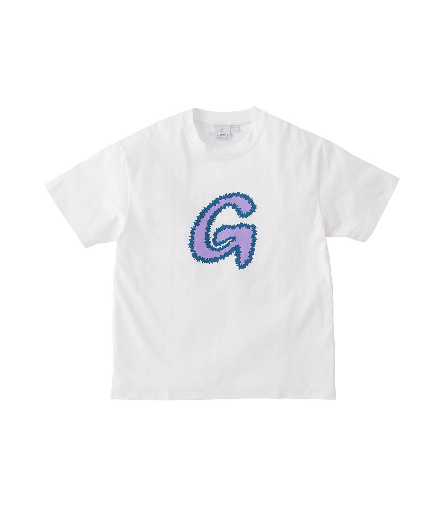 Gramicci Fuzzy G-Logo Tee Bianco Uomo