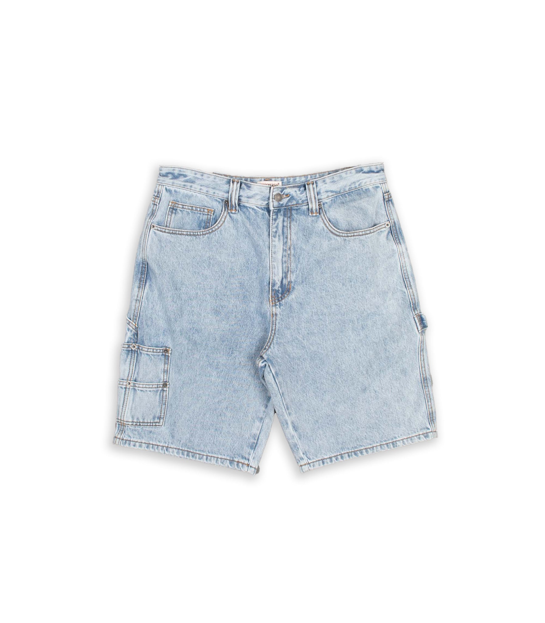 GUESS ORIGINAL Pantaloni Corti Guess Go Kit Carpenter Short Jeans Blu guess-original-pantaloni-corti-guess-go-kit-carpenter-short-jeans-blu
