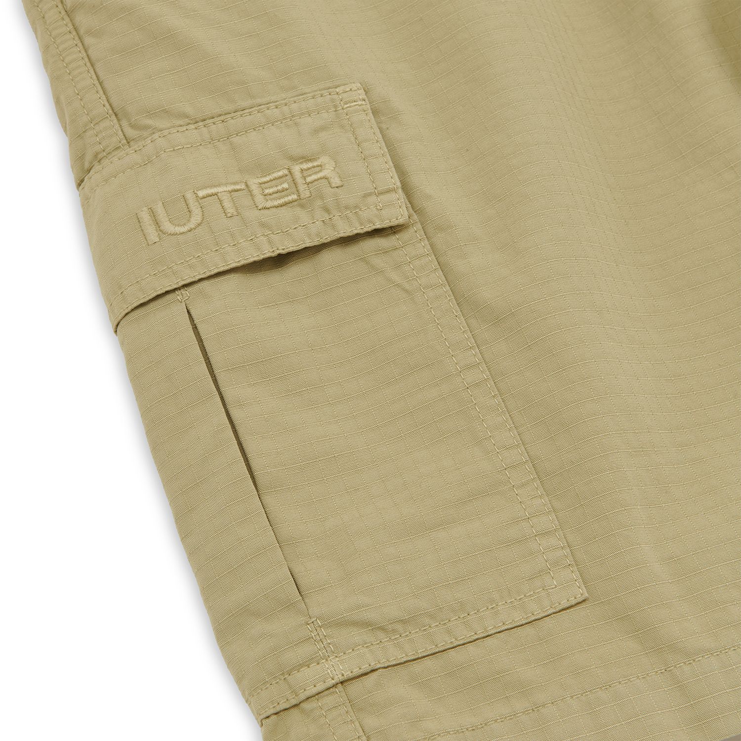 Iuter Cargo Short Ripstop Beige Uomo