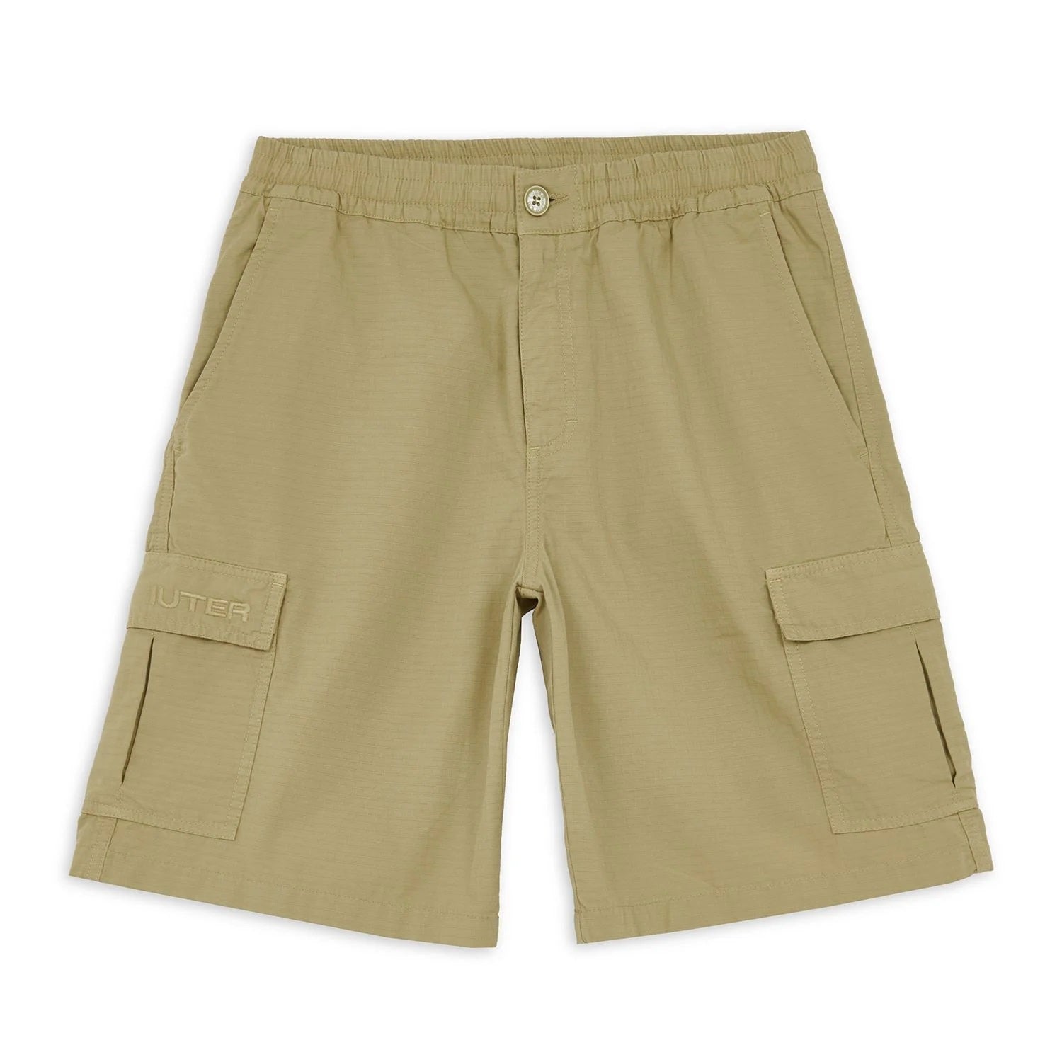 Iuter Cargo Short Ripstop Beige Uomo