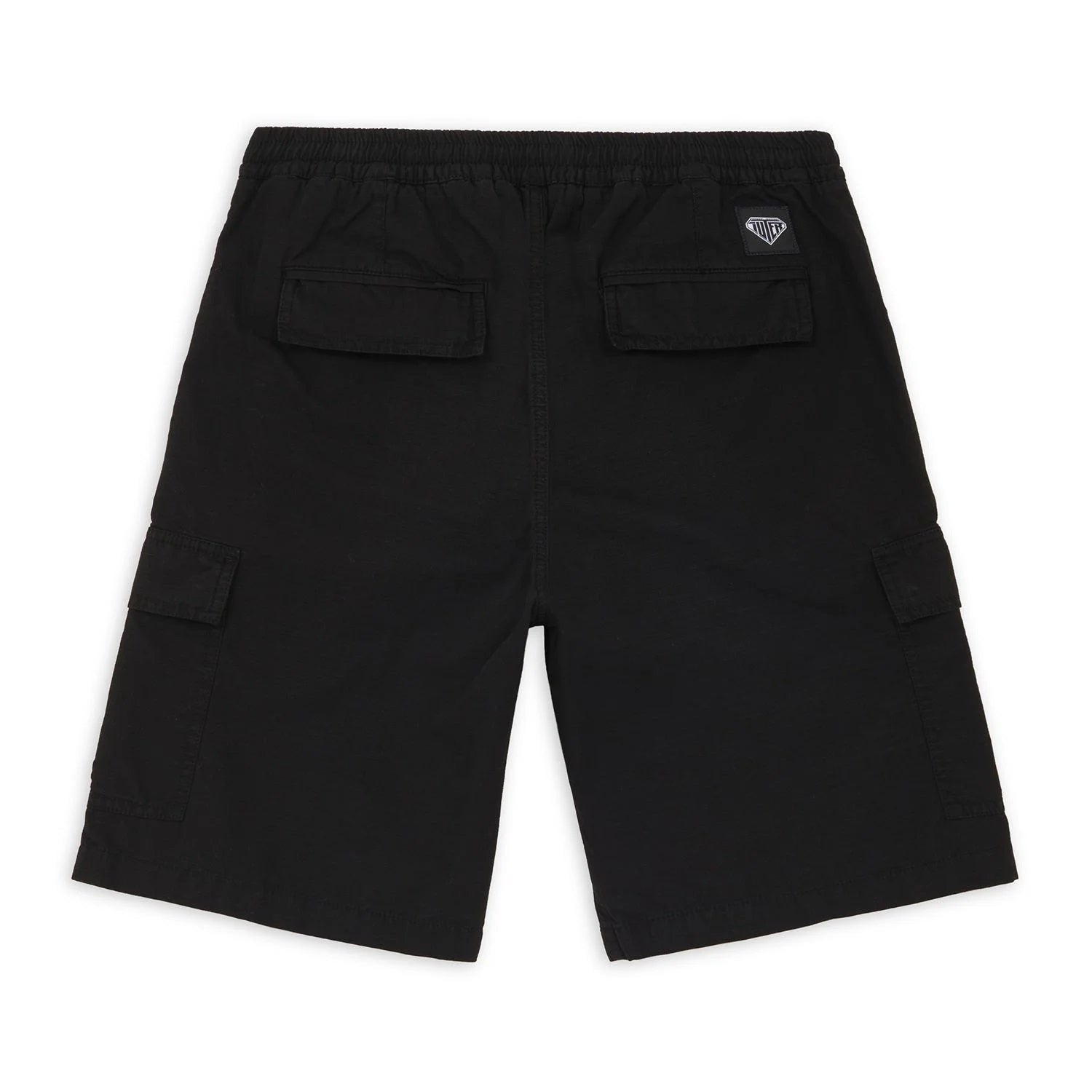 Iuter Cargo Short Ripstop Nero Uomo