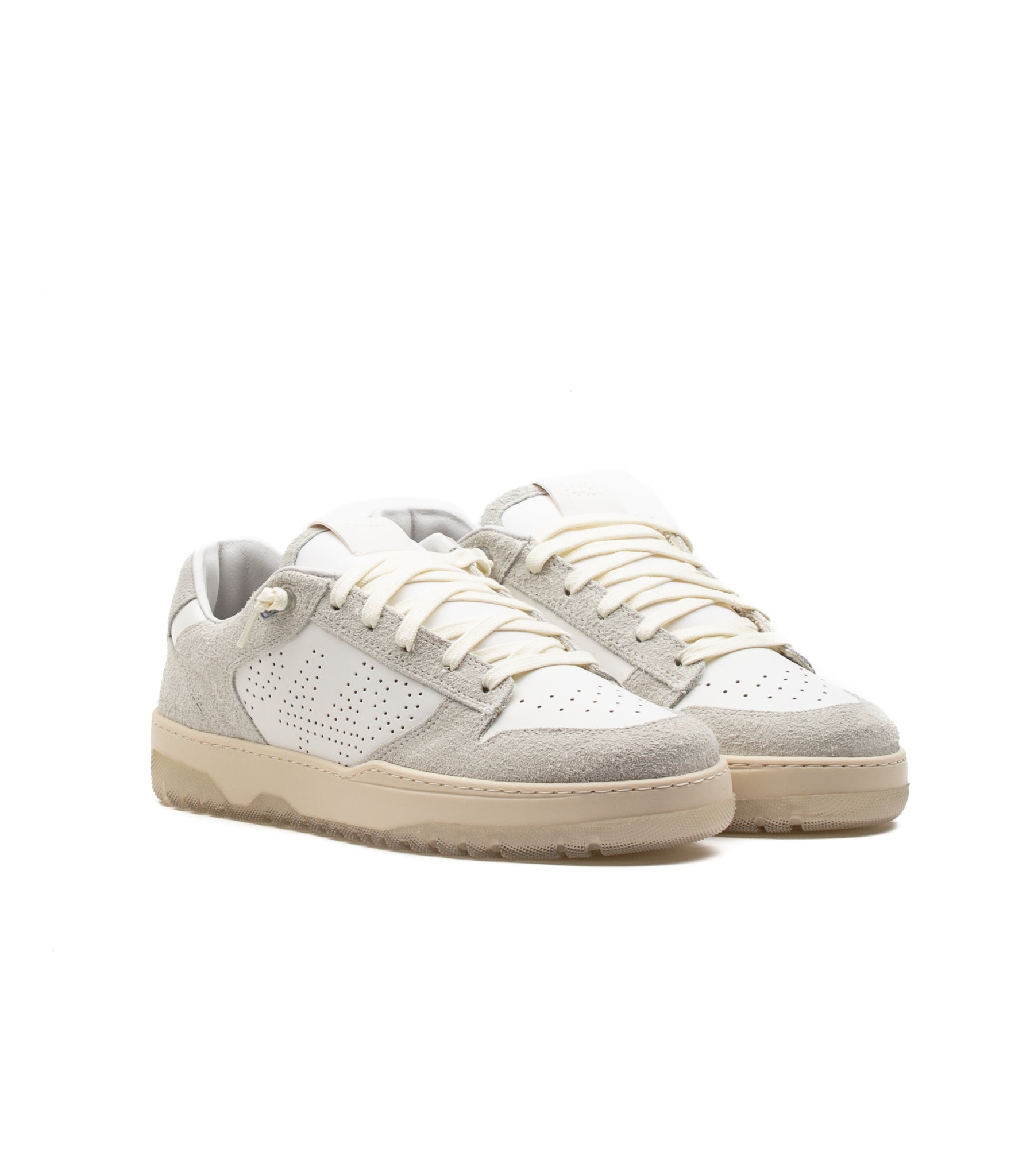 Sneakers P448 Mason Bianco Suede Uomo