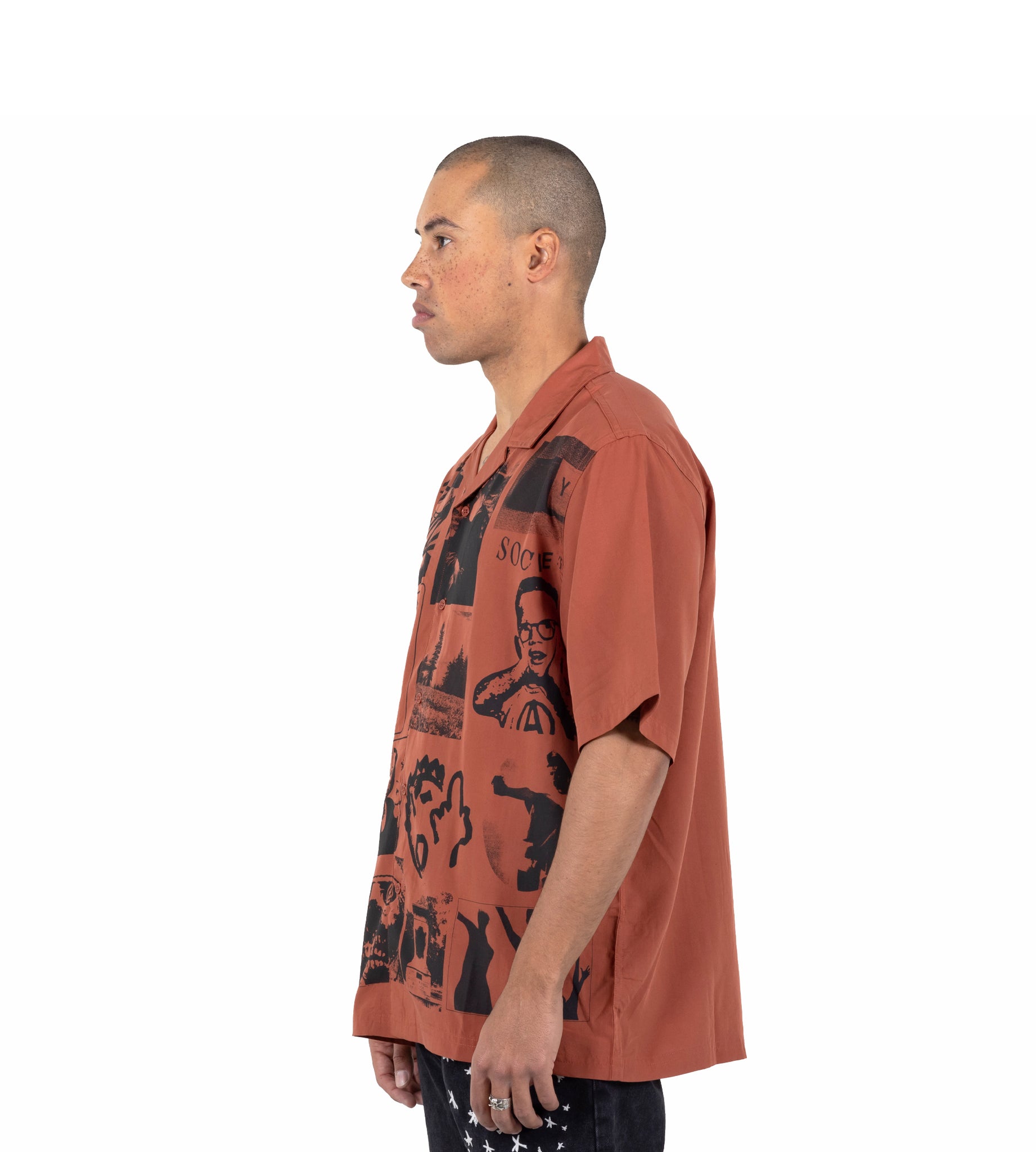 Pleasures Choices Camicia Stampata