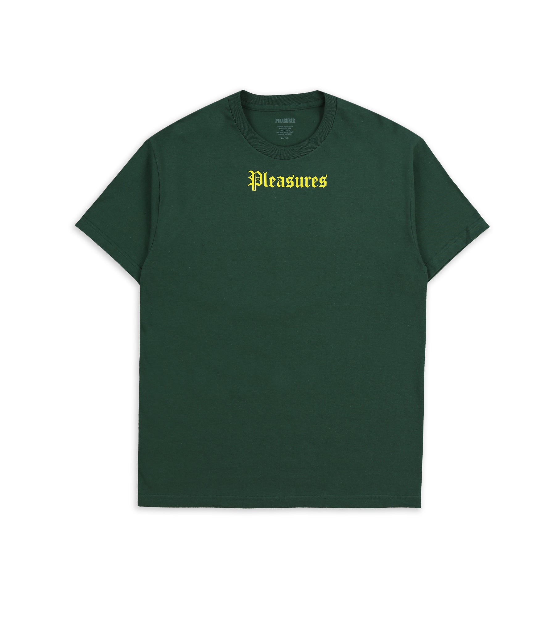 T-Shirt Pleasure Pub Verde Uomo