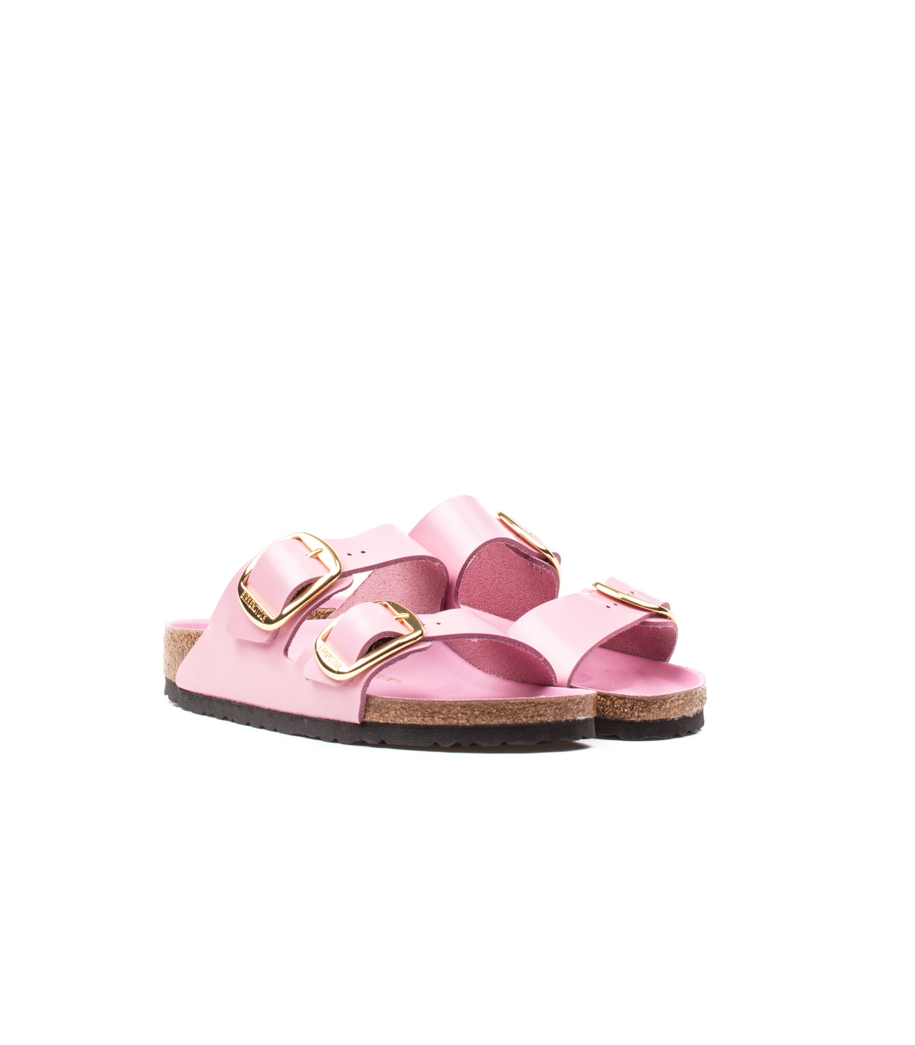 Brikenstock Arizona Big Buckle Shine Fondant Pink