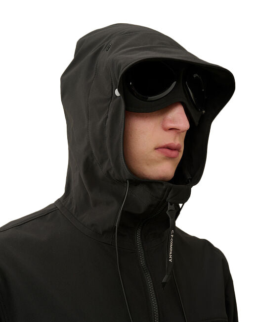 Giacca C.P. Company Shell-R Goggle Jacket Nero Uomo