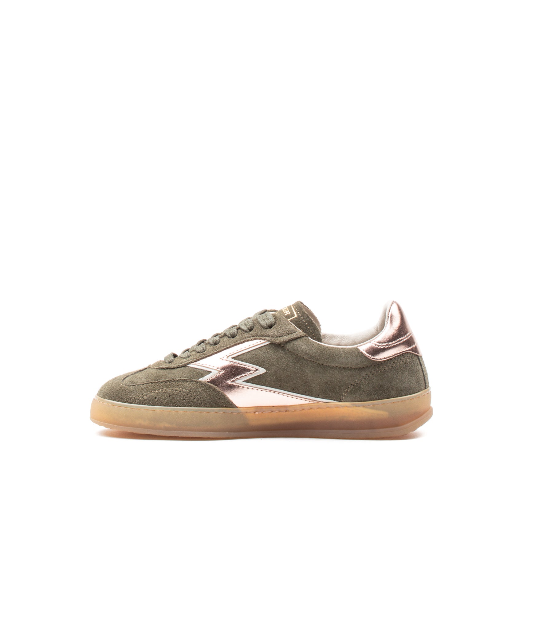 Moaconcept Club Suede Laminated Military Donna