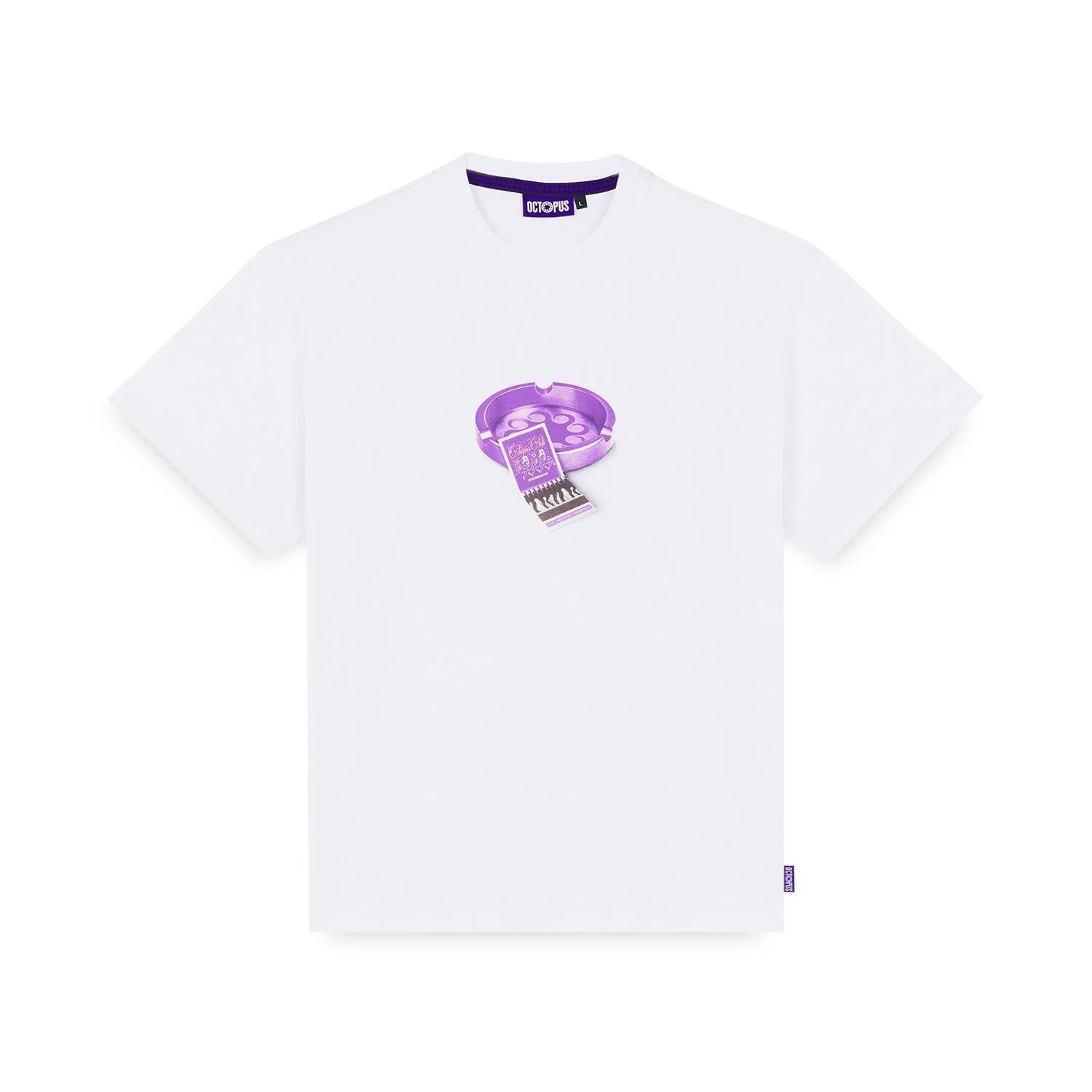 T-Shirt Octopus Chill Tee Bianco