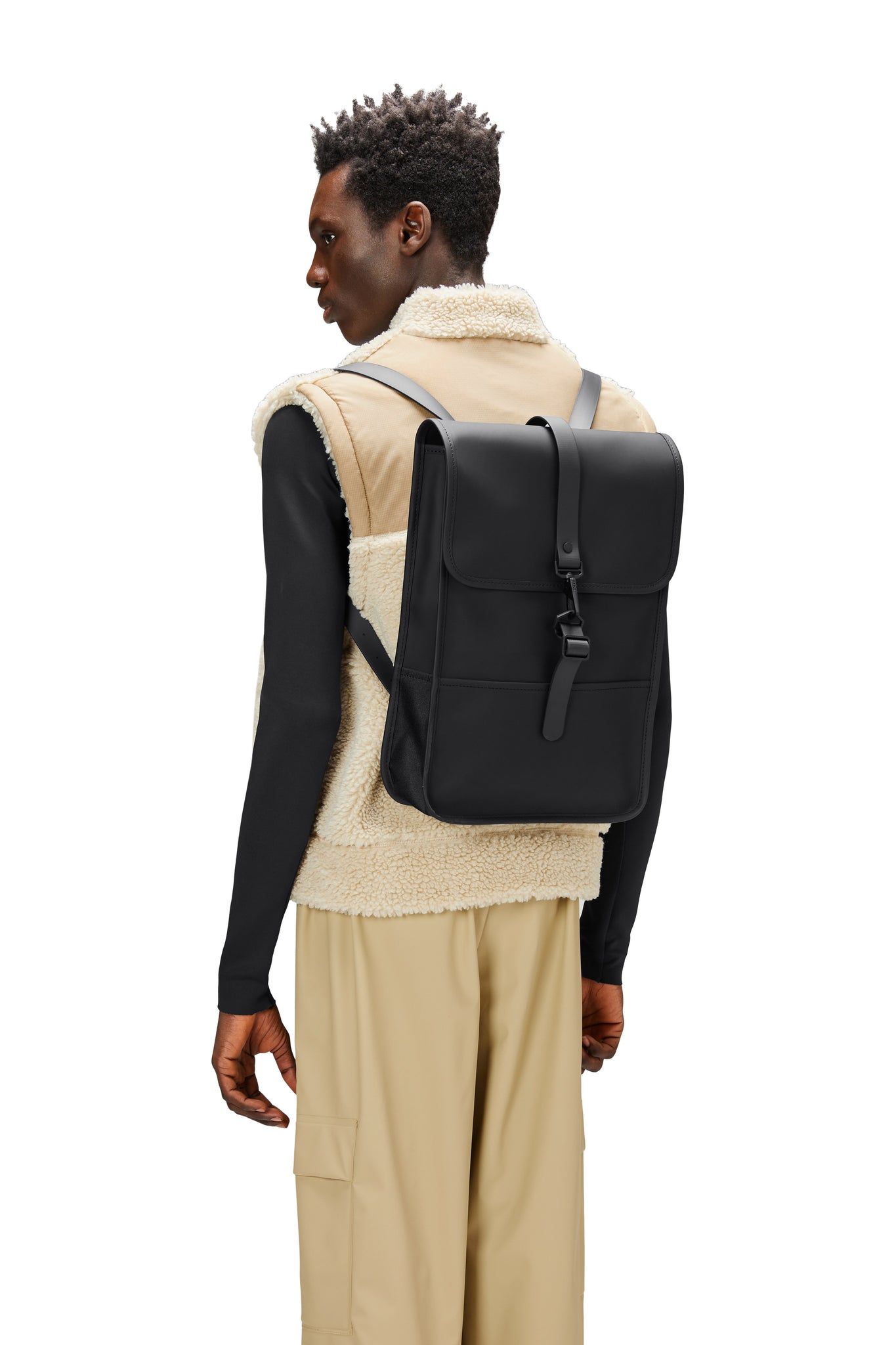 Zaino Rains Backpack Mini Nero