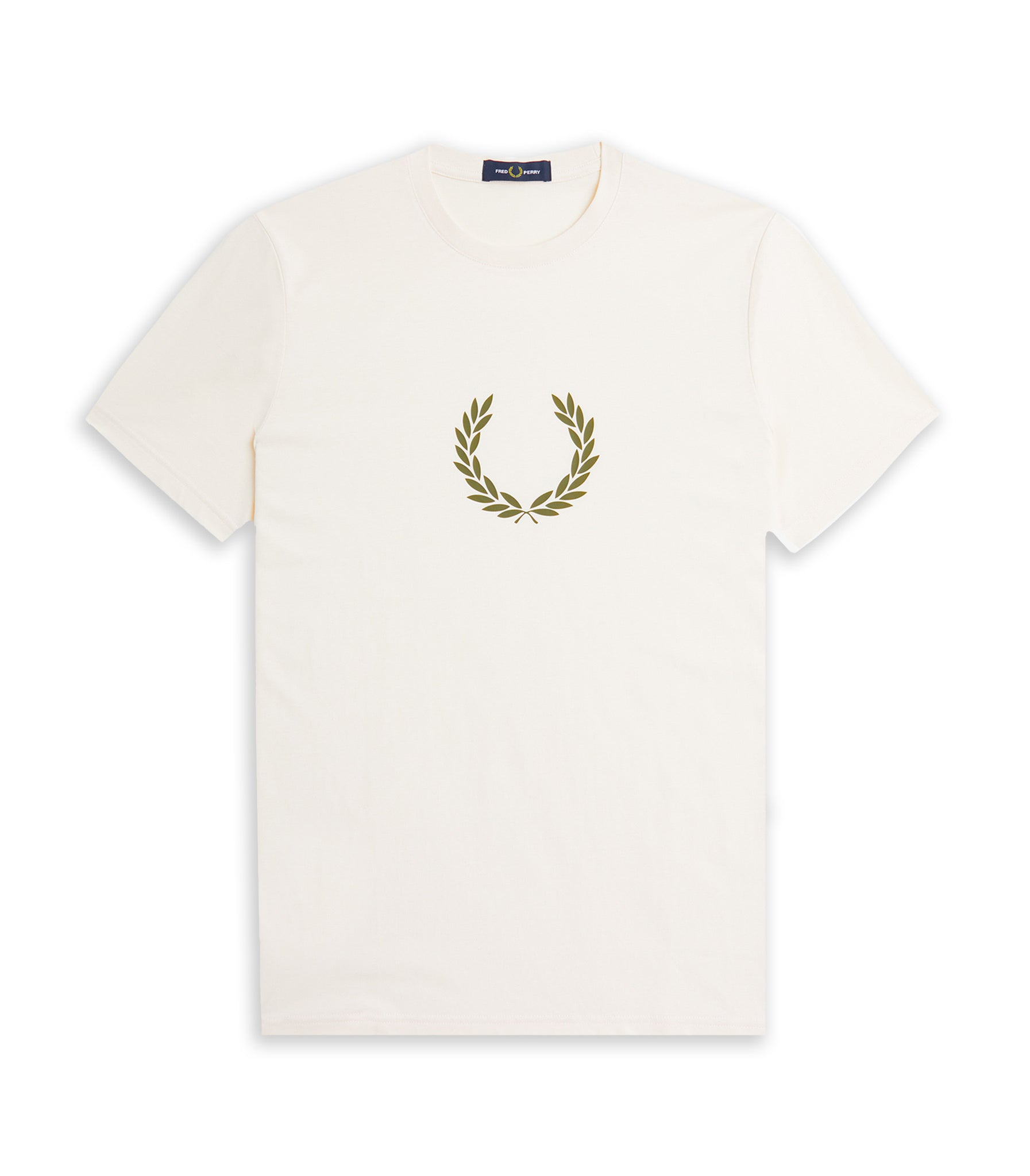 T-Shirt Fred Perry Laurel Wreath Pesca Uomo